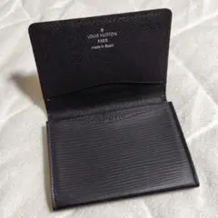 LOUIS VUITTON 名刺入れ カード 黒 ブラック