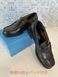 HARUTA ローファー ブラック 24.0