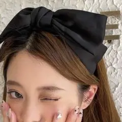 カチューシャ　リボン