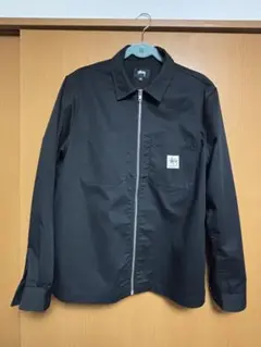 STUSSY ワークジャケット ブラック 定番 Mサイズ ストリートのサムネイル