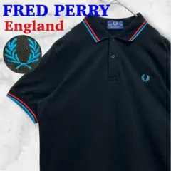 フレッドペリー FRED PERRY M12半袖ポロシャツ 極美品 イングランド