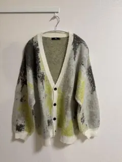 HARE グレー/イエロー カーディガン Mのサムネイル