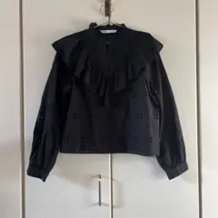 zara ブラウス　レース