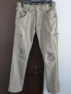 ワークマン　2025年モデル　ストレッチマイクロウォームパンツ　ベージュ