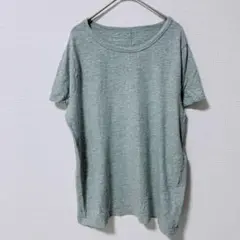 ジェイクルー 半袖 Tシャツ クルーネック 無地 L 灰色 綿 デイリーのサムネイル