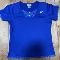ヨネックス　ゲームシャツ　青