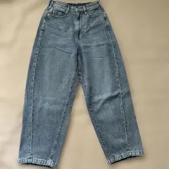 MUJI レディース カーブデニムパンツ Sサイズのサムネイル