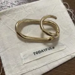 todayful(トゥディフル)/シルバーバングル/カーヴィーラインカフ todayful(トゥディフル)/シルバーバングル/カーヴィーラインカフ
