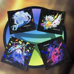 ポケモンメガ進化 シール　メガチルタリス（デンリュウ　サーナイト　ヤミラミ）