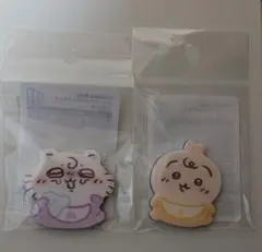新品　ちいかわ　ベビー　ぷっくりアクリルマグネット　2個セット　うさぎ　モモンガ
