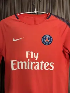 【中古 サイズL】 ナイキ PSG プレマッチ トップ パリ サンジェルマン