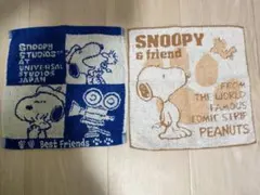 スヌーピー タオル 2枚セット