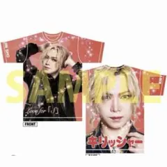 ゴールデンボンバー 鬼龍院翔 フルグラフィックTシャツ フルグラ と*み様 ゴールデンボンバー 鬼龍院翔 グラフィックTシャツ XLサイズ