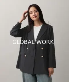 【美品】GLOBAL WORK MIXストレッチ Wジャケットのサムネイル