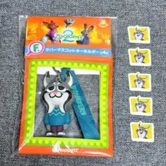 ディズニー ズートピア2 ハッピーくじ ラバーマスコットキーホルダー パウバート