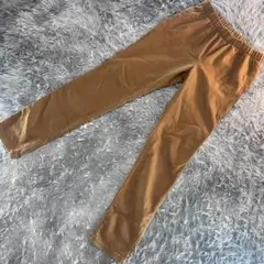 GU ジーユー レギンスパンツ シェフパンツ オレンジ サイズL レディス
