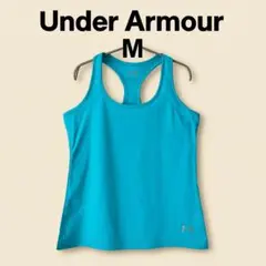 #2868 Under Armour タンクトップ Mサイズ ターコイズ