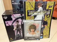 一番くじ DEATH NOTE 夜神月 フィギュア A賞C.D. F 賞セット