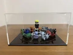 ナルト コレクションフィギュアセット 11体　UVカット加工済アクリルケース