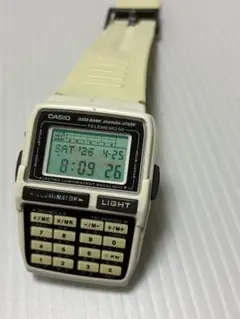 【美品】CASIO　DATABANK　データバンク　DBC-32　イエロー DATABANK CASIO カシオ データバンク 腕時計 DBC-32C-1B 海外モデル