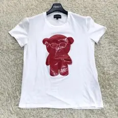 大きいサイズ　極希少　美品　エンポリオアルマーニ　熊　Tシャツ　42　LL
