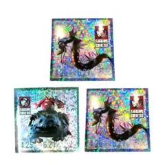 ポケモン×工芸展平日限定特典シール3枚セット（ギャラドス・フシギバナ
