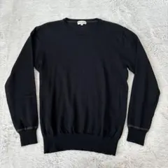 Paul smith ウールニット　シンプル　ブラック　ネイビー　モード