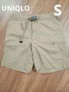 ユニクロ メンズ ユーティリティショートパンツ ギアショーツ ベージュ サイズS