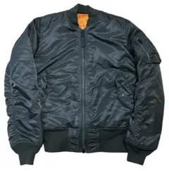 2026年最新】ALPHA MA-1ジャケット ブラックの人気アイテム - メルカリ