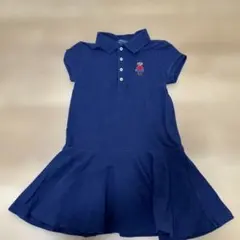 POLO Ralph Lauren ポロベアネイビー ワンピース 5T