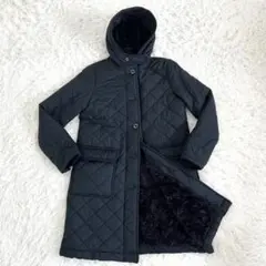 極美品♪トラディショナルウェザーウェア ボアキルティングコート グランジ 38