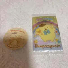 ポムポムプリン カード+ステッカー