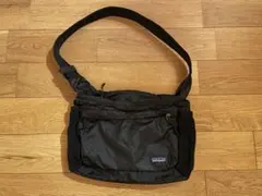 極秘品Patagoniaライトウェイトトラベルクーリエ　ブラック　リップストップ 極秘品Patagoniaライトウェイトトラベルクーリエ ブラック リップス