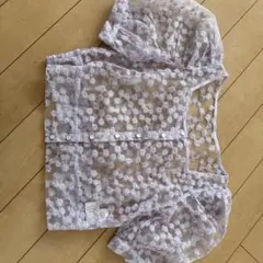 abc une face 薄紫色 刺繍 半袖トップスのサムネイル