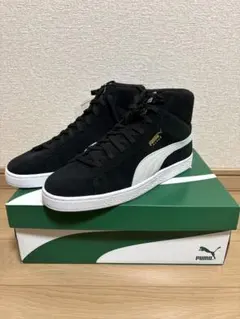 PUMA ブラック スエード ミッドXXI ハイカット スニーカー　新品