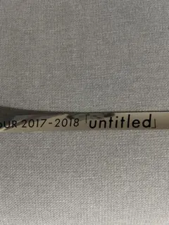 嵐「untitled」銀テープ