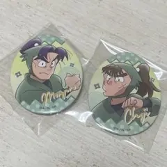 忍たま乱太郎 エッグ缶バッジ 潮江文次郎 中在家長次