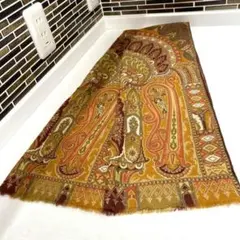 【美品】エトロ　ペイズリー柄　シルクストール　スカーフ