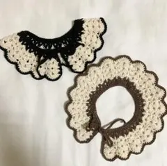 orderページ ベビーキッズ つけ襟 編み物 ハンドメイド