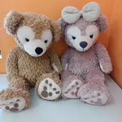 ダッフィー　シェリーメイ　特大サイズ　ぬいぐるみ　ペア　2個セット