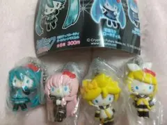 み*る様 初音ミク サンリオ ボールチェーン マスコット ４個