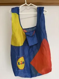新品タグ付き！Lidl リドル エコバッグ 折りたたみ収納一体型