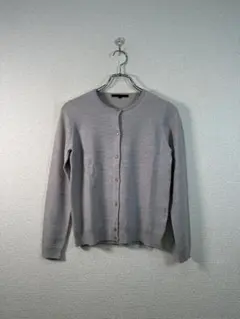 ANAYI アナイ ニットカーディガン 38 グレー レディース M相当