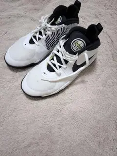 Nike Team Hustle シューズ ホワイト/ブラック