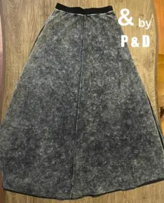 【& by P&D】アンド バイ ピンキーアンドダイアン ロングスカート 38