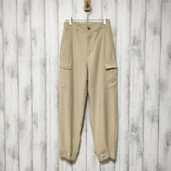 UNIQLO ユニクロ (S)　ルーズフィット カーゴジョガーパンツ　レディース