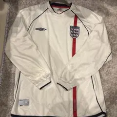 イングランド代表ユニフォーム 長袖 ベッカム7番 W杯98 UMBRO M - メルカリ