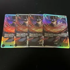 サボ　SR PRB02-014 4枚セット ワンピースカード