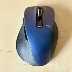 ELECOM EX-G 5ボタンマウス ブルー Mサイズ