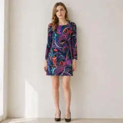 新品】EMILIO PUCCI プッチ柄 ワンピース ノースリーブ 華やか - メルカリ